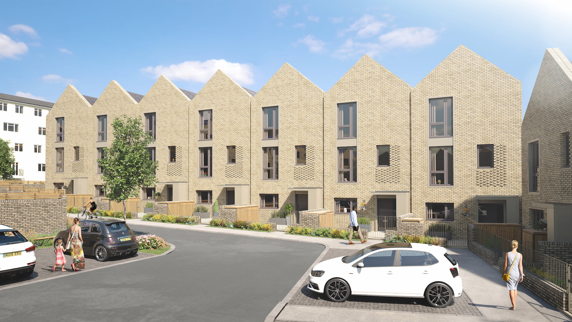 Granville Gardens North West London, Beech Court, 99 Granville Road